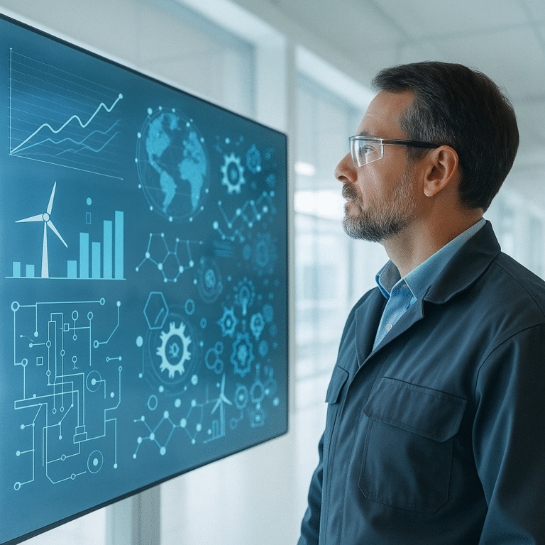 Der Blick in die Zukunft: Intelligente Energiesysteme, Digitalisierung und globale Vernetzung verändern unsere Welt – und eröffnen neue Chancen für Technik und Gesellschaft
