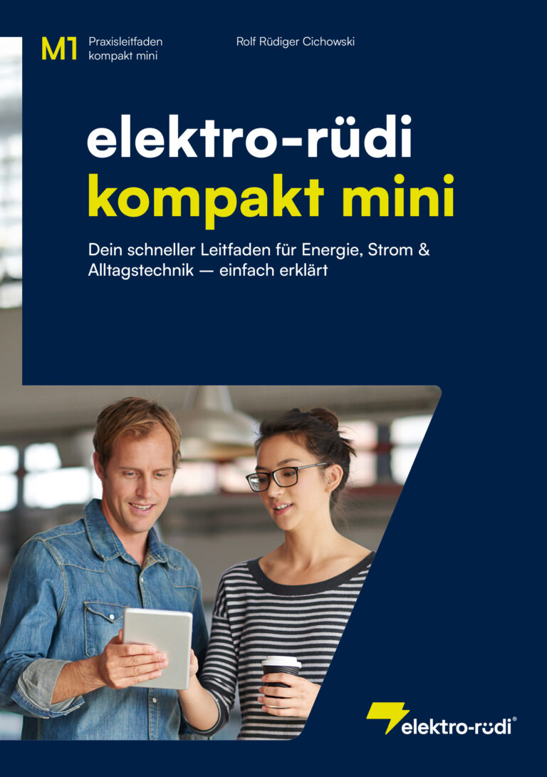 Titelseite elektro-rüdi kompakt mini Praxisleitfaden M1
